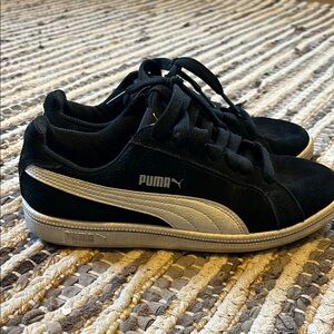 Puma Black and White Sneakers